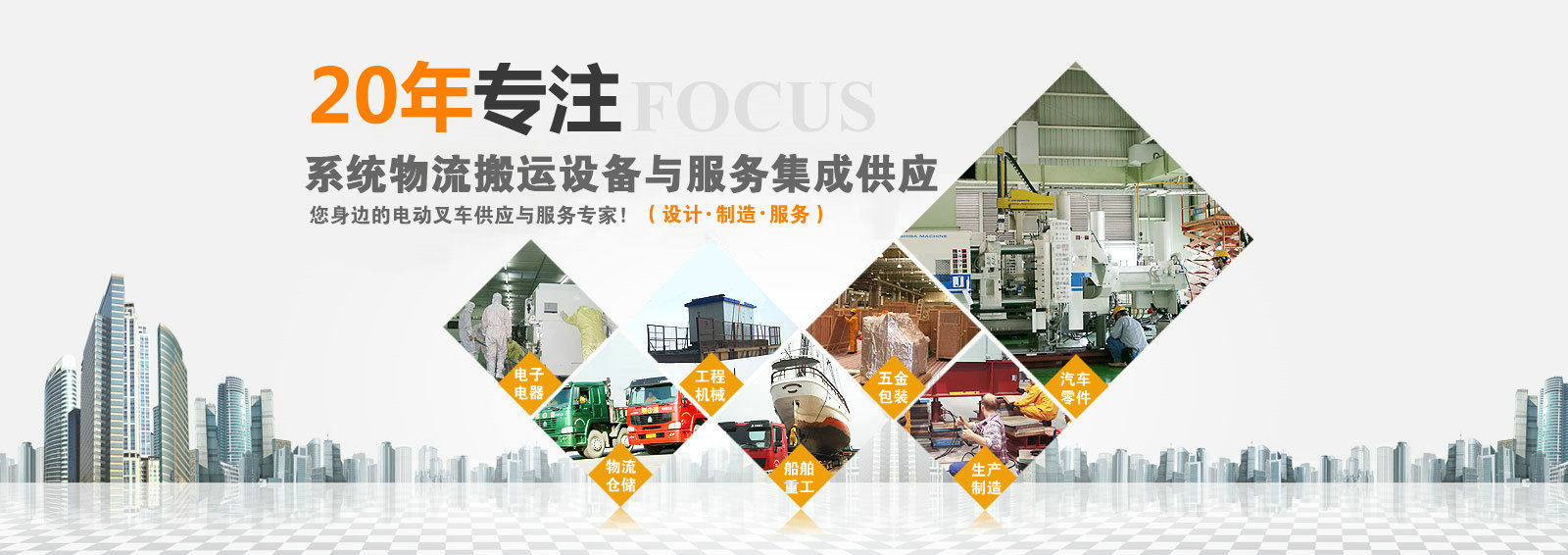 20餘年非标制叉車制造經驗 20餘年非标制叉車制造經驗